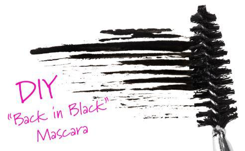 DIY "Back in Black" Mascara